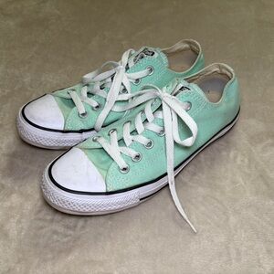 Converse All Star Sneaker Lowtop Ox Mint Green Women Size 8 Mens Size 6